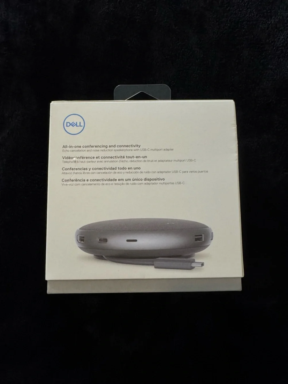 Dell Speakerphone with Multiport Adapter